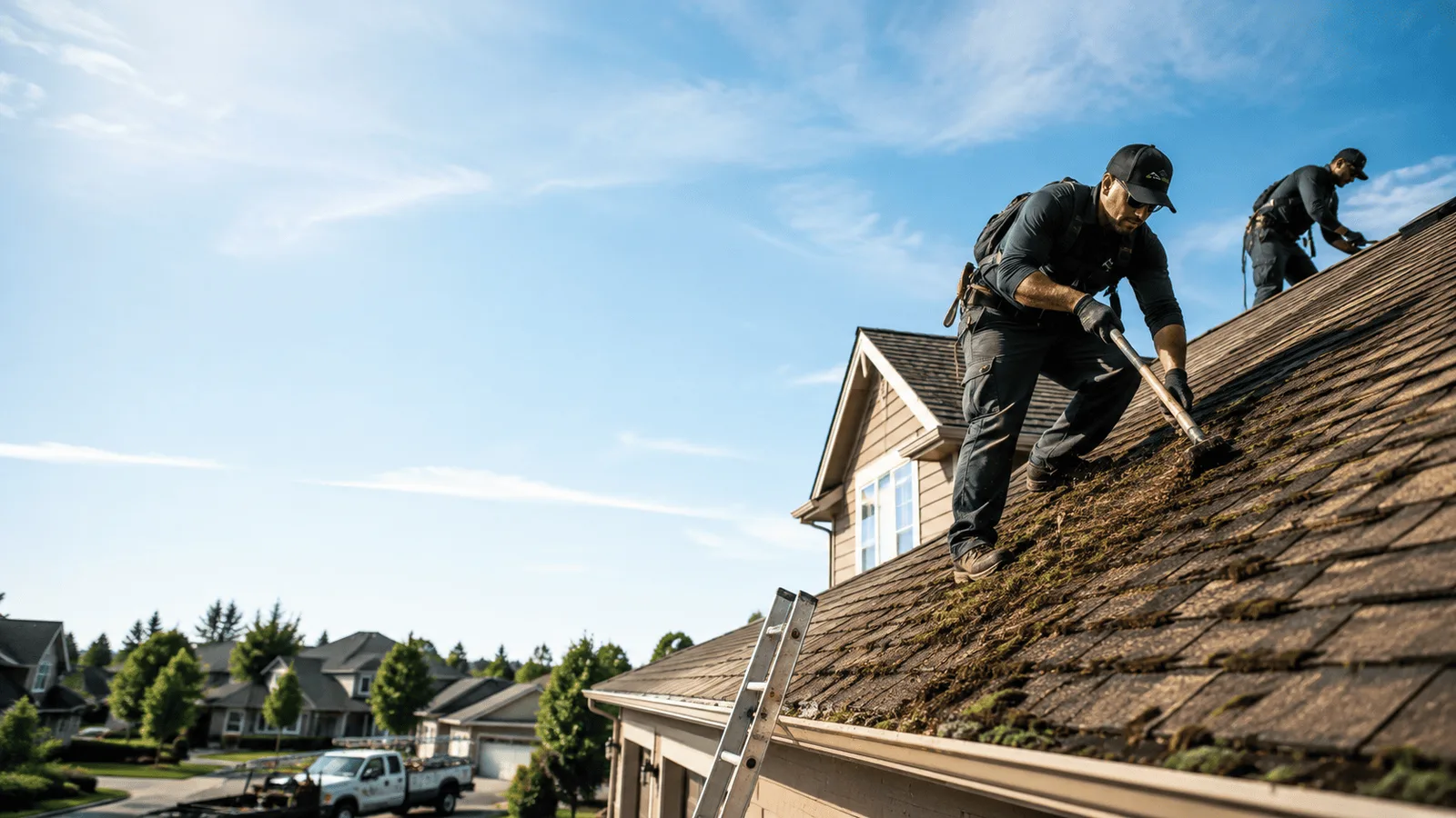 Roof Moss Removal in Ettrick, WI near me